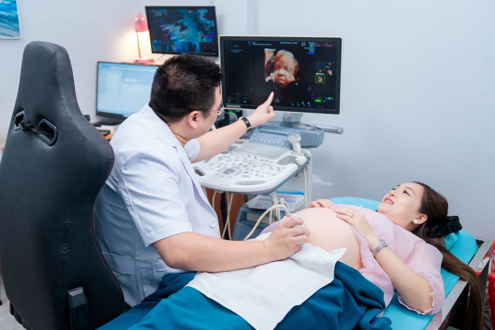 Siêu âm màu 5D cho phép tái tạo hình ảnh thai nhi với độ chi tiết rất cao 