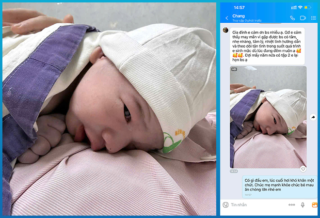 Feedback của mẹ Trang