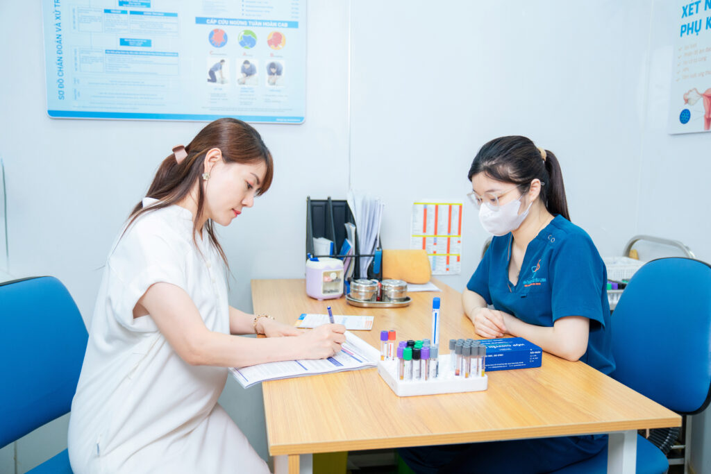 Xét nghiệm thai kỳ tại phòng khám 88B không phải chờ đợi khi đặt lịch trước