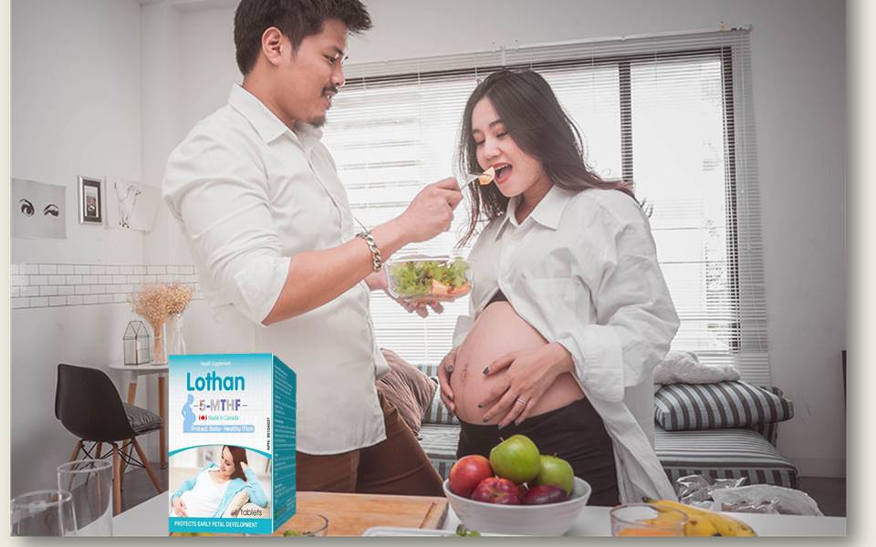 LOTHAN 5-MTHF được bào chế nhằm tối ưu hấp thu Sắt và Axit Folic hoạt tính