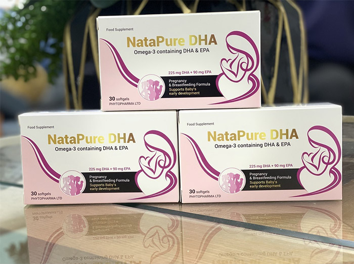 NataPure DHA là sản phẩm bổ sung DHA chuyên biệt dành cho phụ nữ mang thai